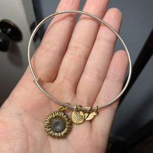 Alex and Ani sunflower bangle